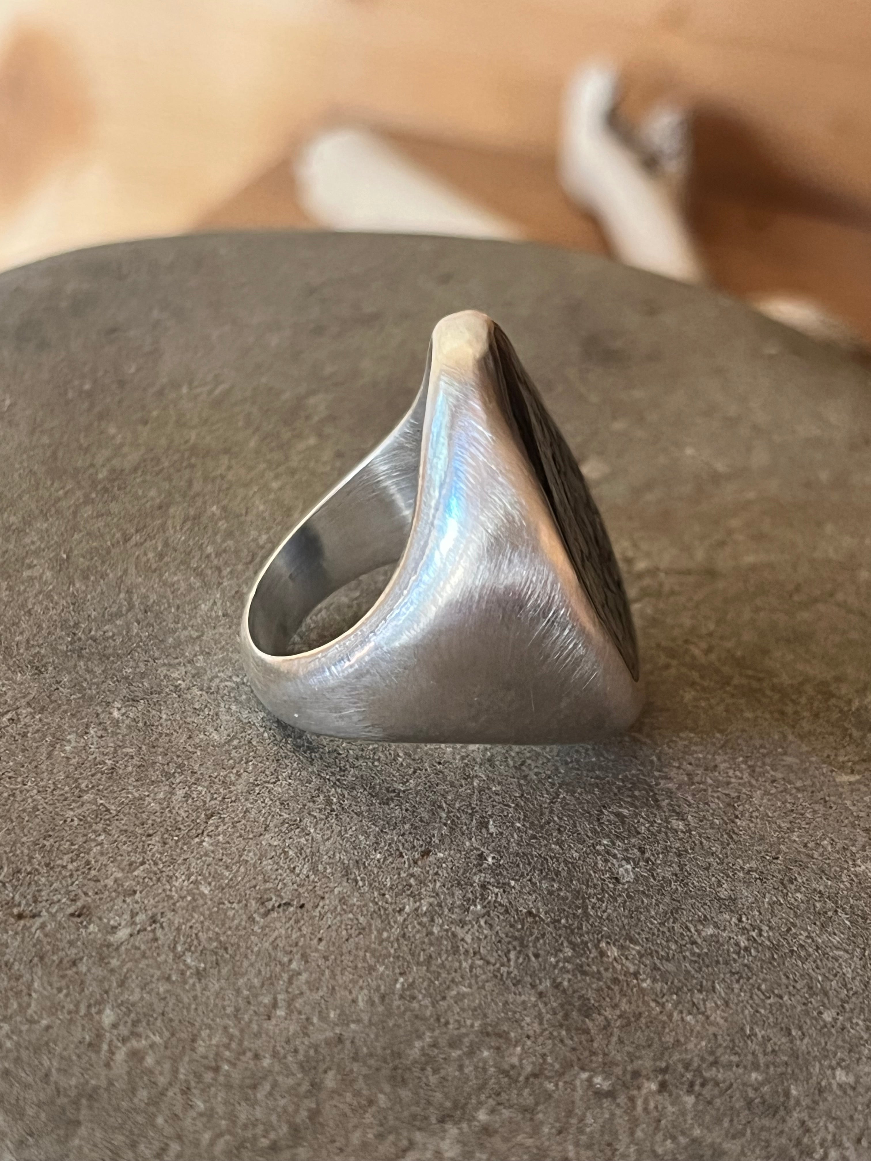 abalone ring ~ size 7.5