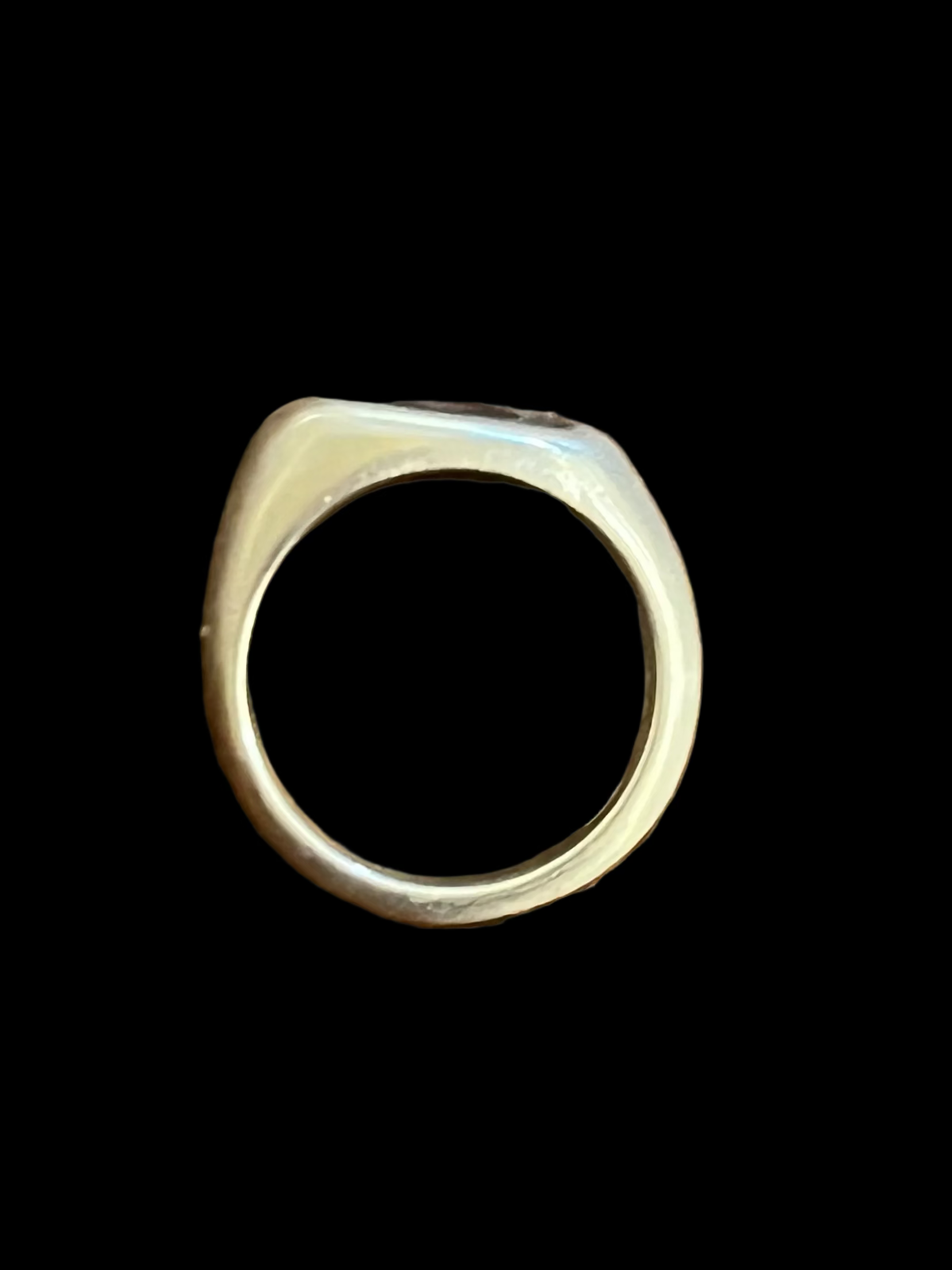 mini abalone ring~ size 4.75