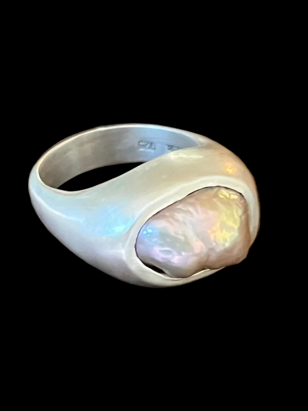 pearl ring~size 7