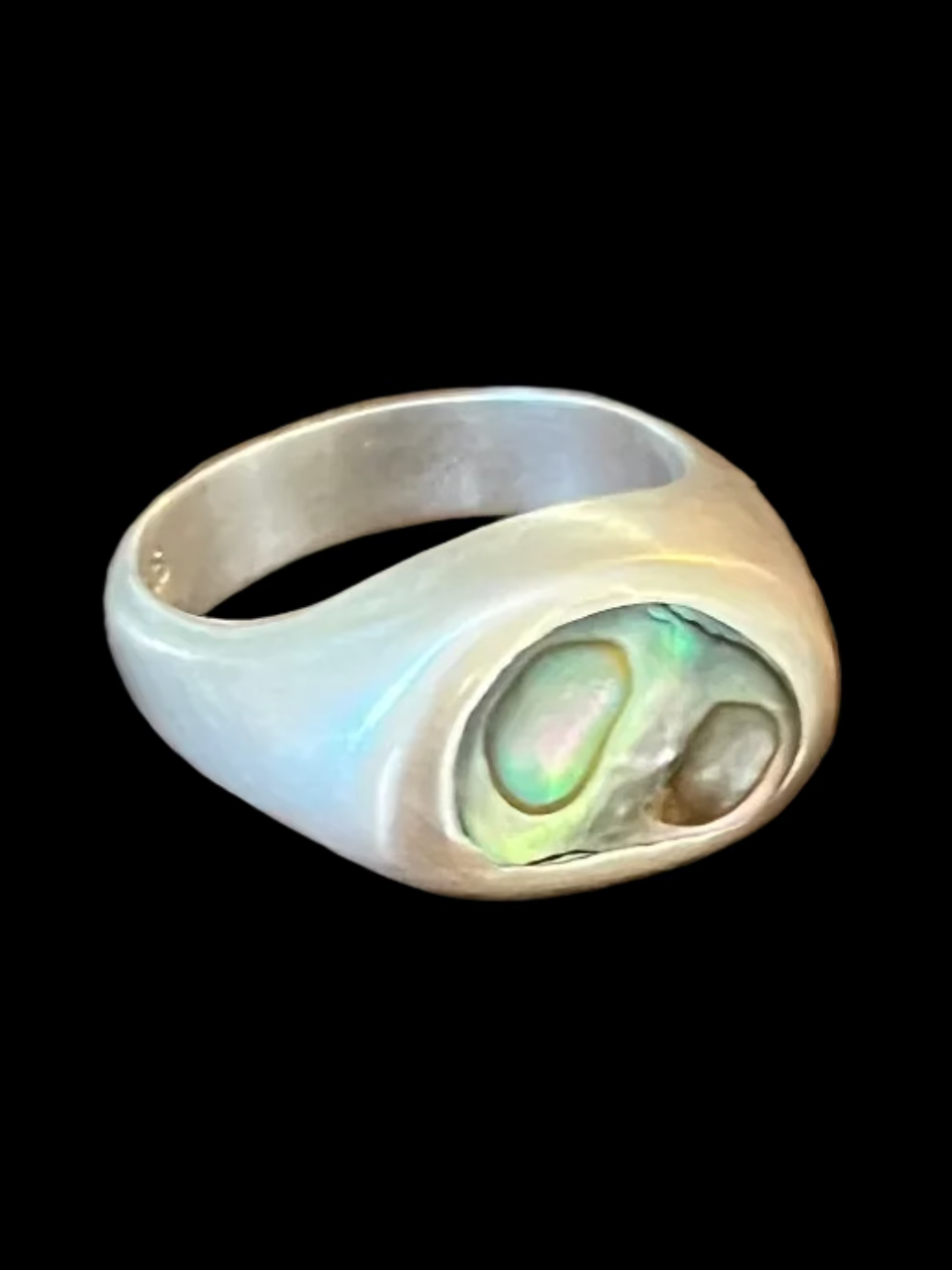 abalone ring ~ size 8