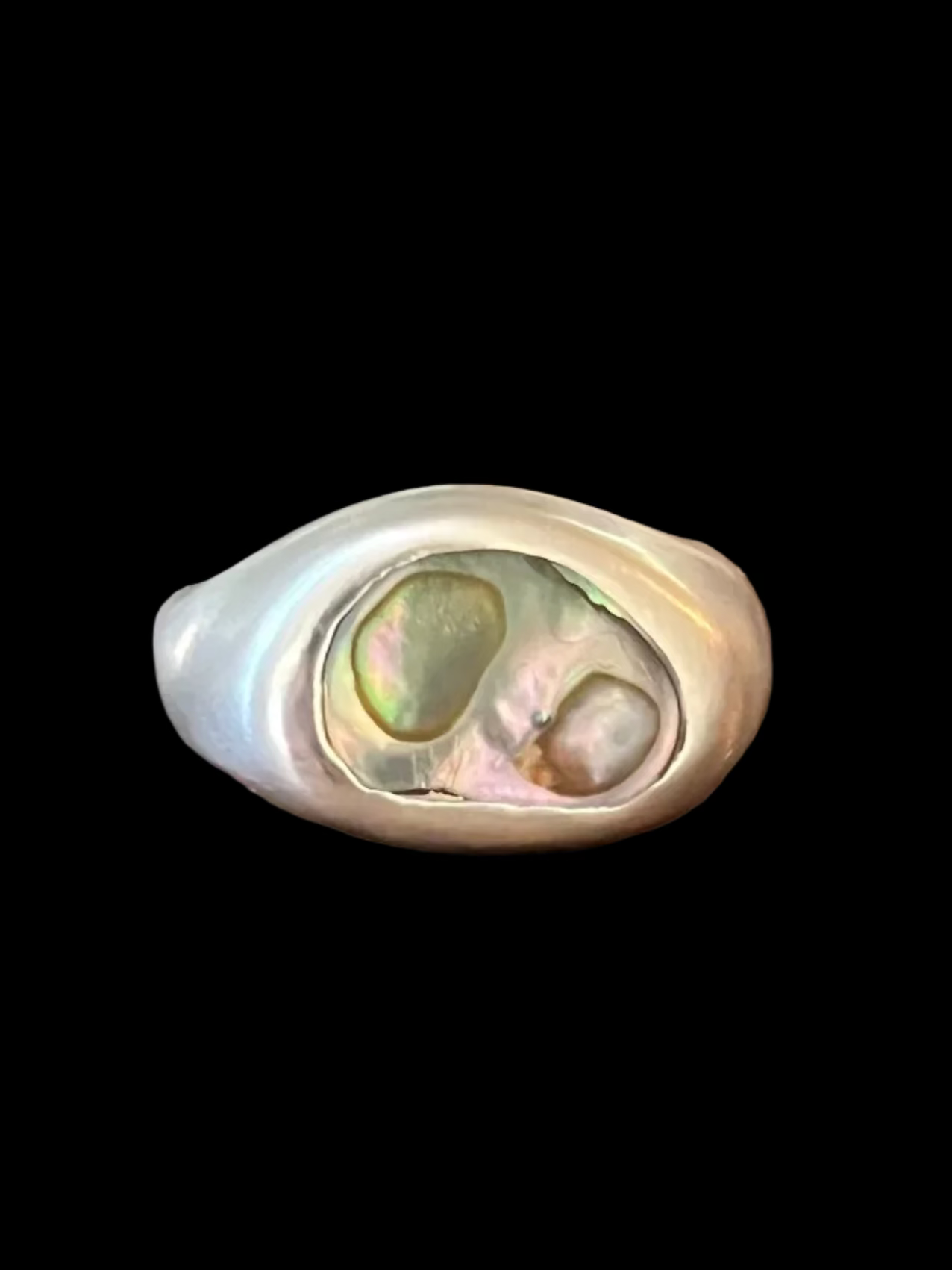 abalone ring ~ size 8